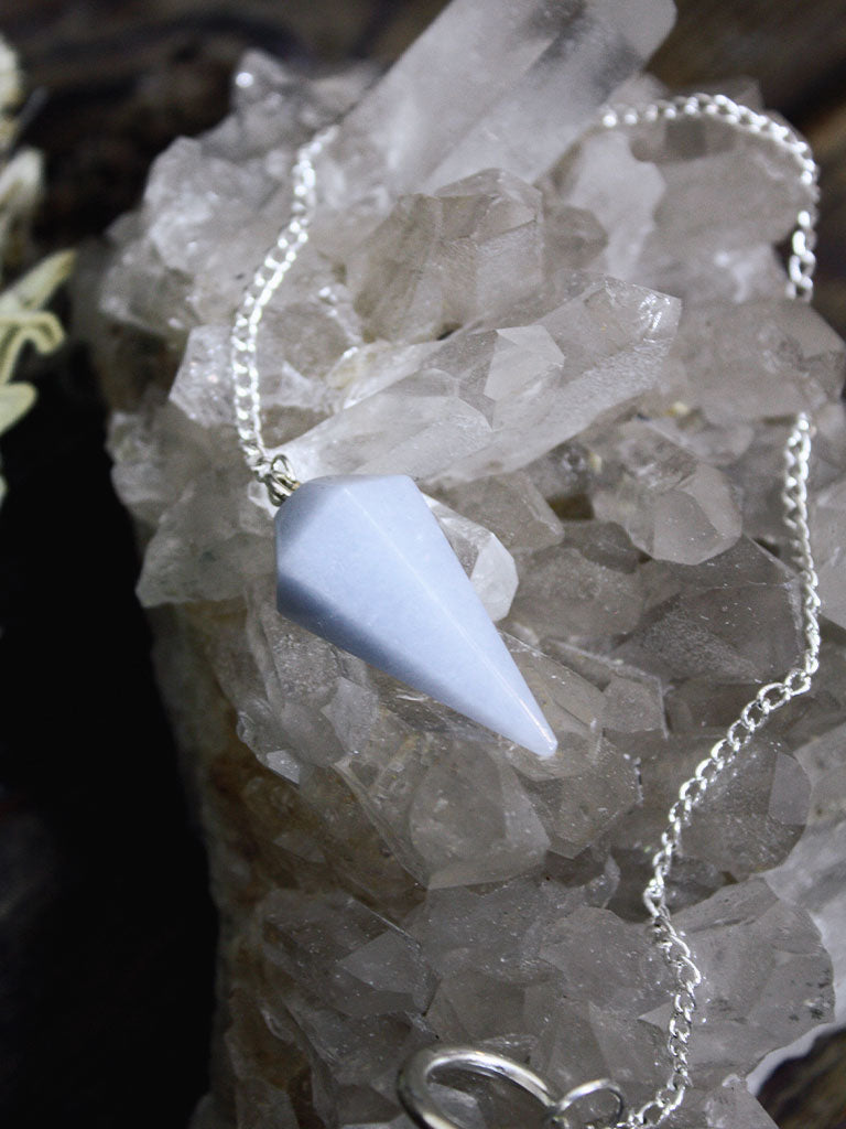 Angelite Pendulums