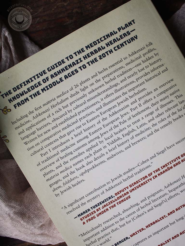 Ashkenazi Herbalism - Rediscovering the Herbal Traditions of Eastern European Jews