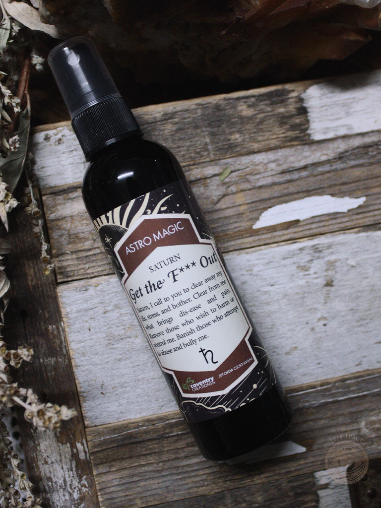 Saturn - Get the F* Out Astro Magic Room Spray