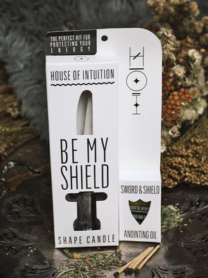 Be My Shield Protection Shape Candle Set - House of Intuition