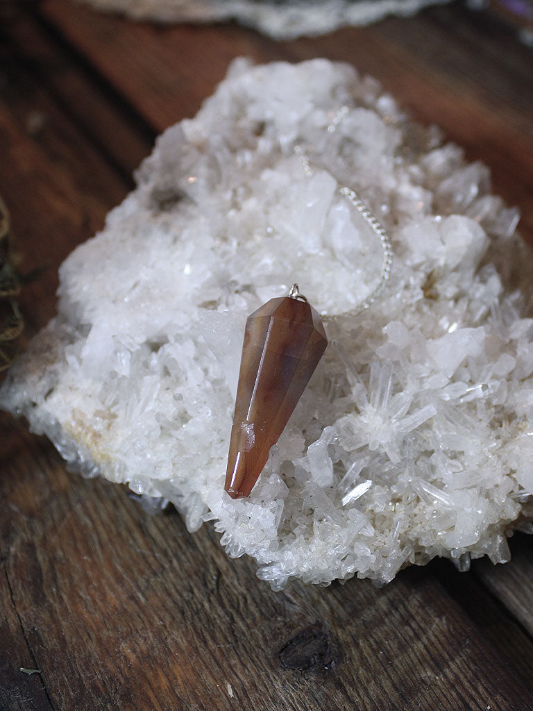Carnelian Pendulum