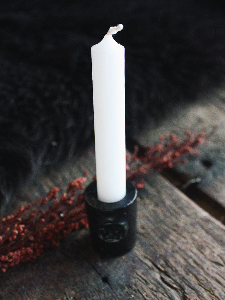 Cast Iron Chime Candle Holders