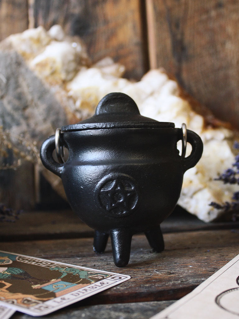 Hanging Cauldron Wax Burner – Rags n Rituals