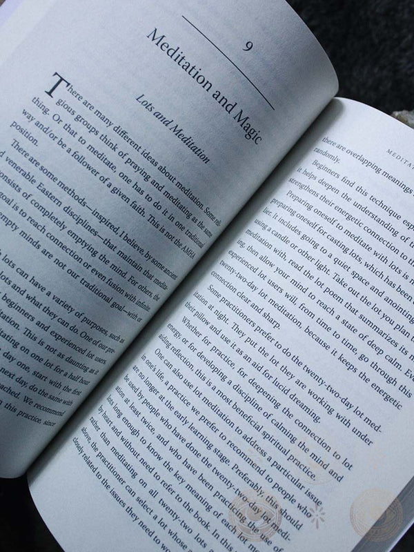Hebrew Magic Book Casting Lots - Ancient Hebrew Divination Magic - Rite of Ritual