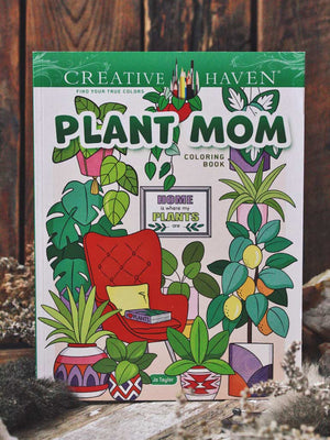 Creative Haven Plant Mom Colouring Book