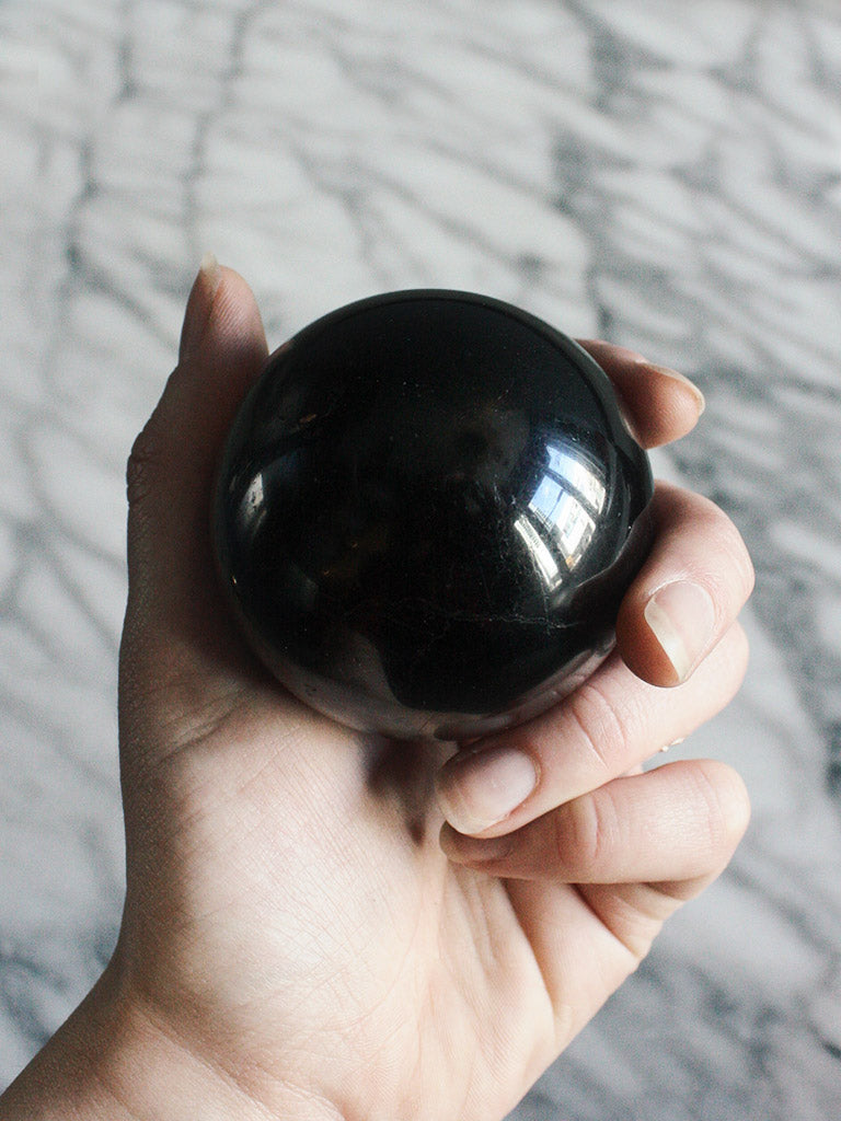 Black Tourmaline Spheres