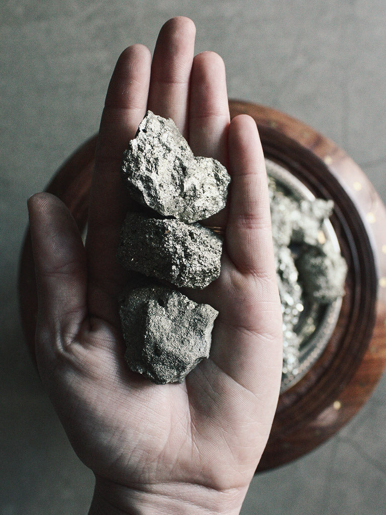 Raw Pyrite Pieces
