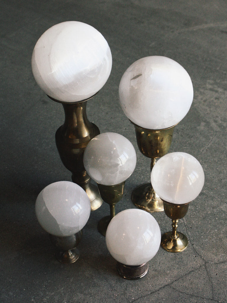 Selenite Spheres