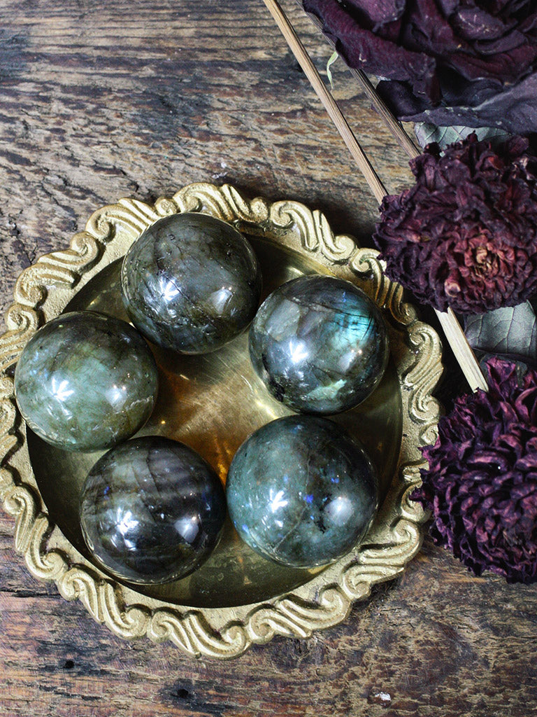 Labradorite Spheres
