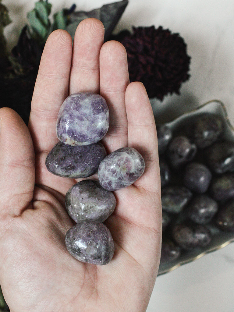 Tumbled Lepidolite