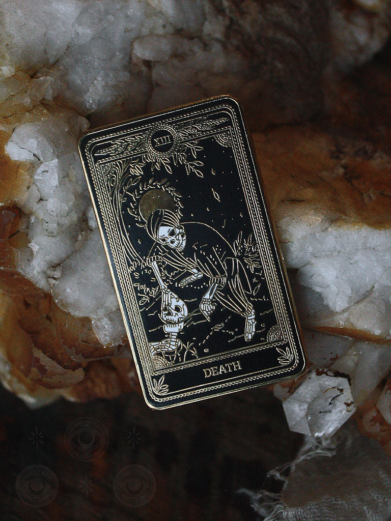 Marigold Death Hard-Enamel Pin