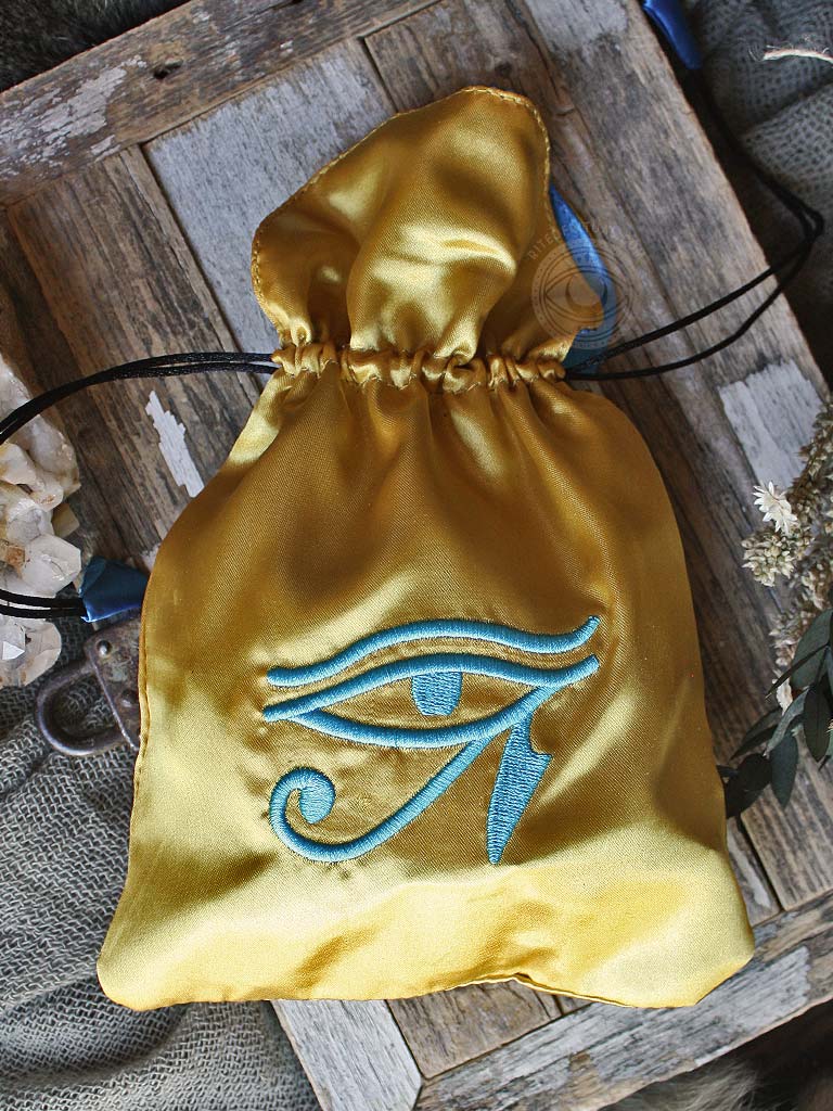 Eye of Horus Satin Tarot Bag