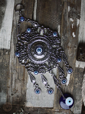 Flower Shield Evil Eye Protection Wall Hanging