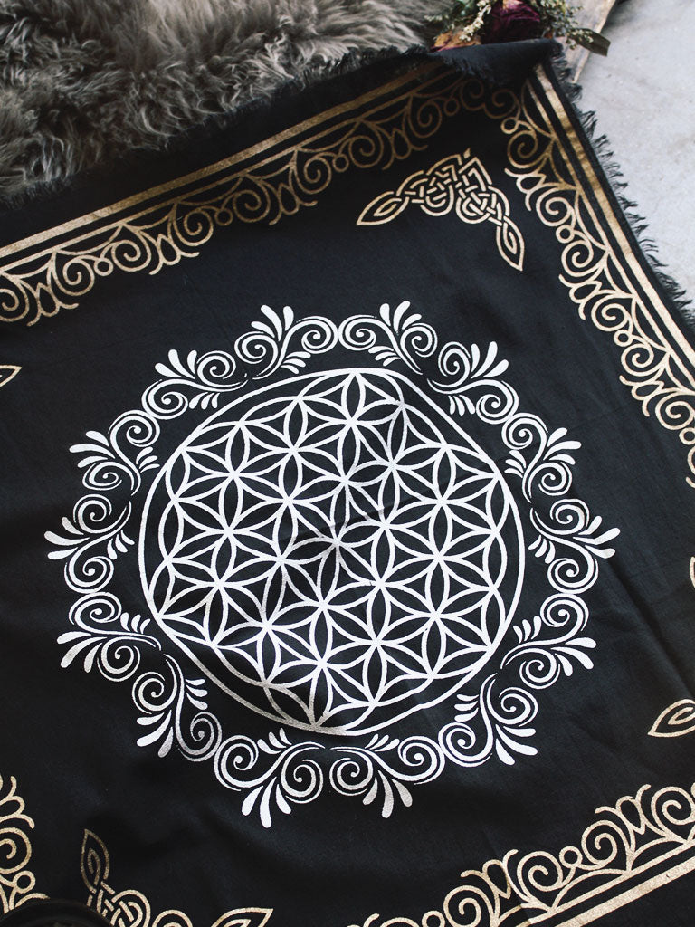 Flower of Life Altar Cloth