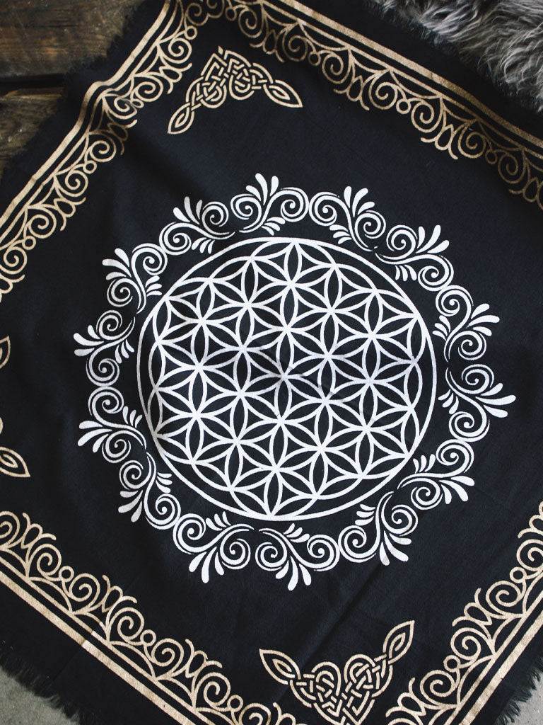Flower of Life Altar Cloth