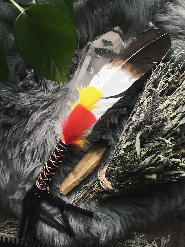 Handcrafted Ritual Cleansing Feathers