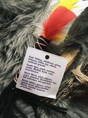 Handcrafted Ritual Cleansing Feathers