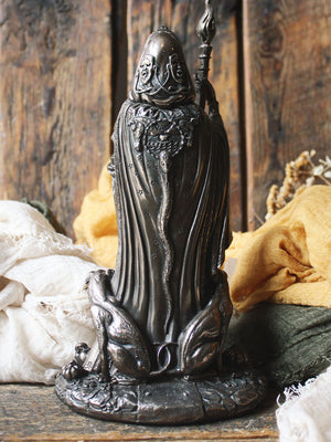 Goddess Hecate Bronze Statue