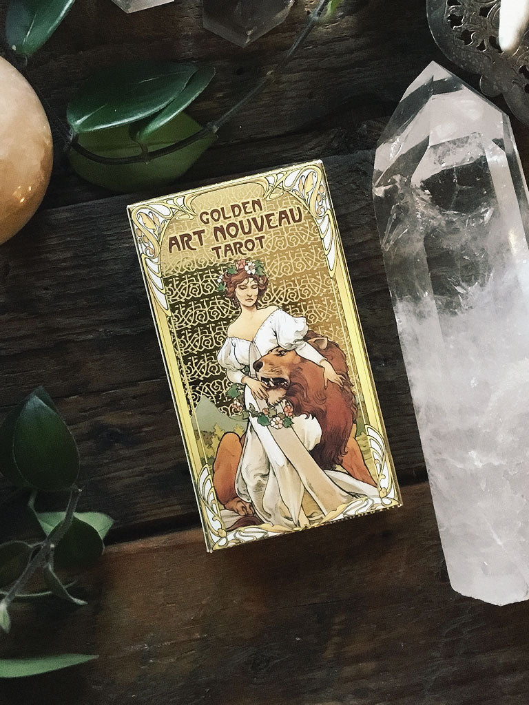 Golden Art Nouveau Tarot