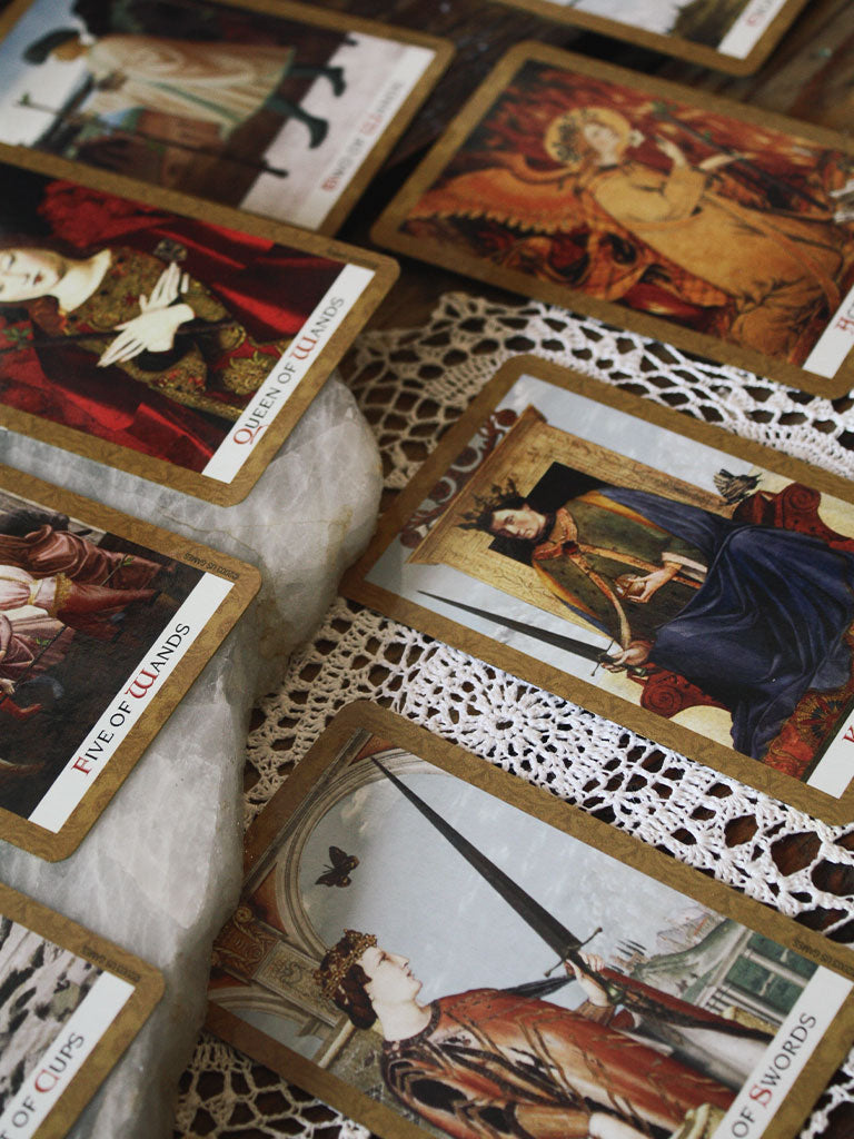 Golden Tarot Deck