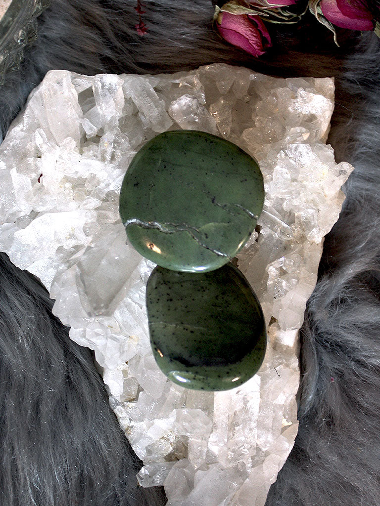 Green Jade Pocket Stones