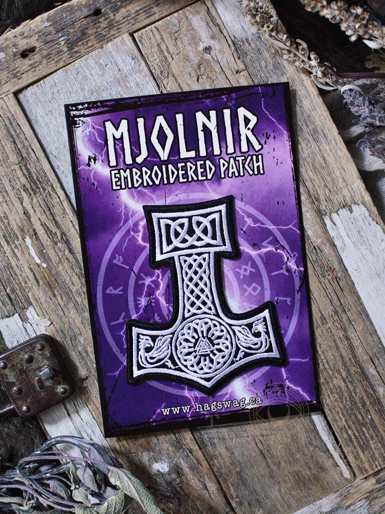 Hag Swag Mjölnir Embroidered Patch