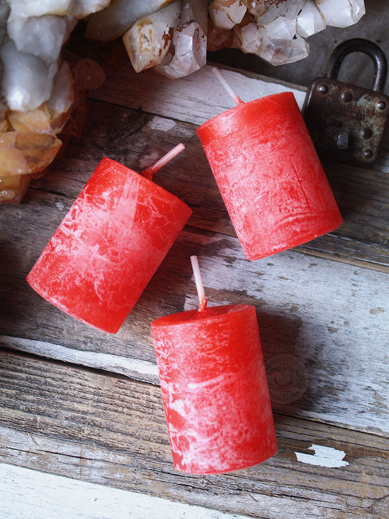 Herbal Attraction Votive Candles