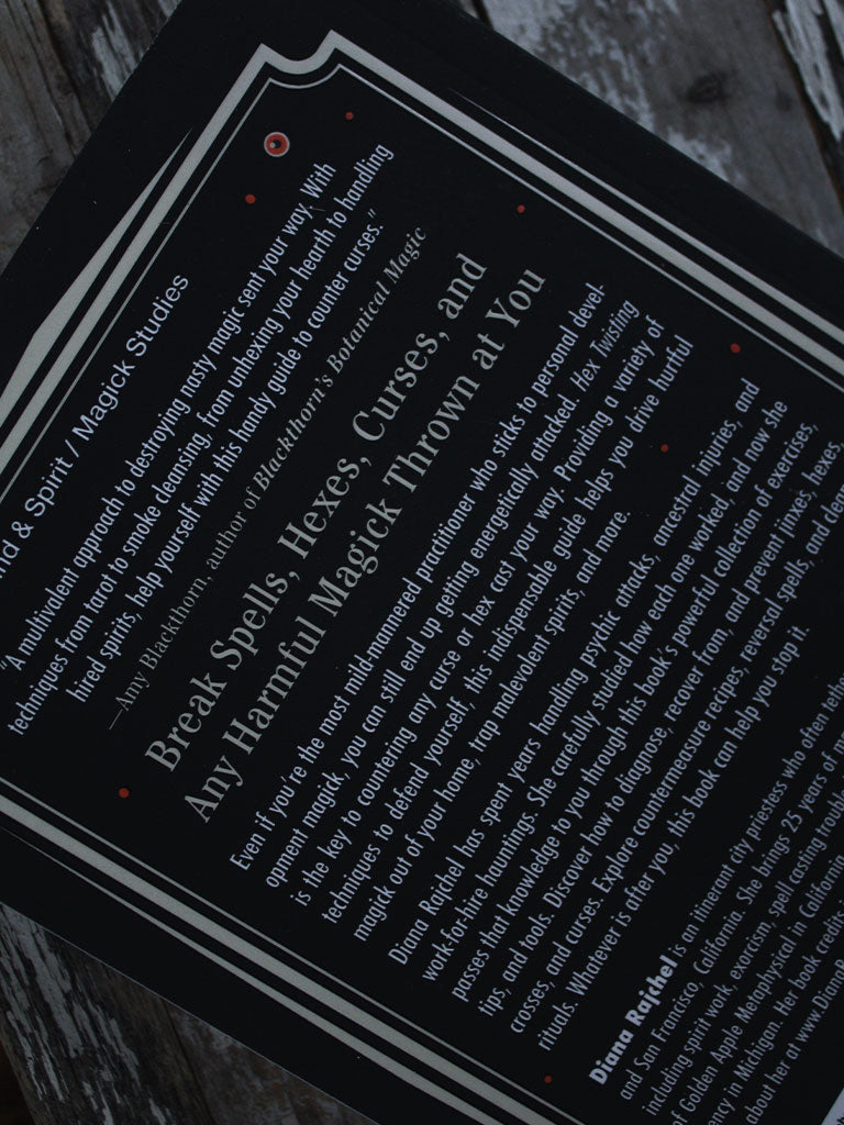 Hex Twisting - Counter Magick Spells for the Irritated Witch