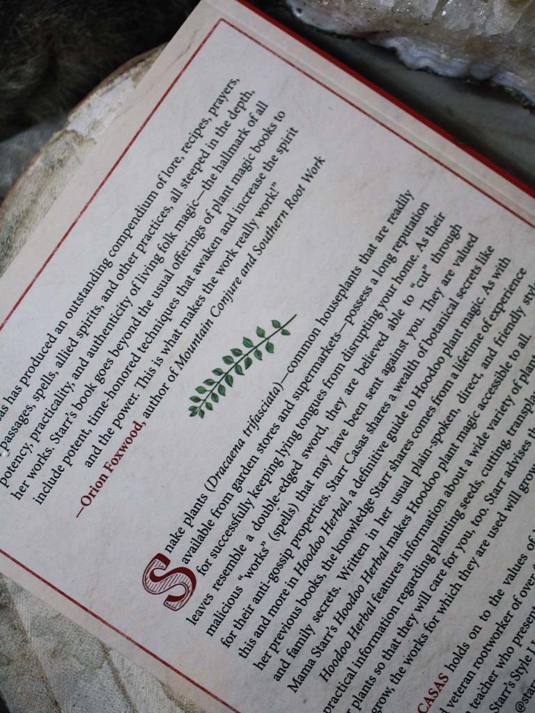 Hoodoo Herbal - Folk Recipes for Conjure + Spellwork with Herbs, Houseplants, Roots, + Oils