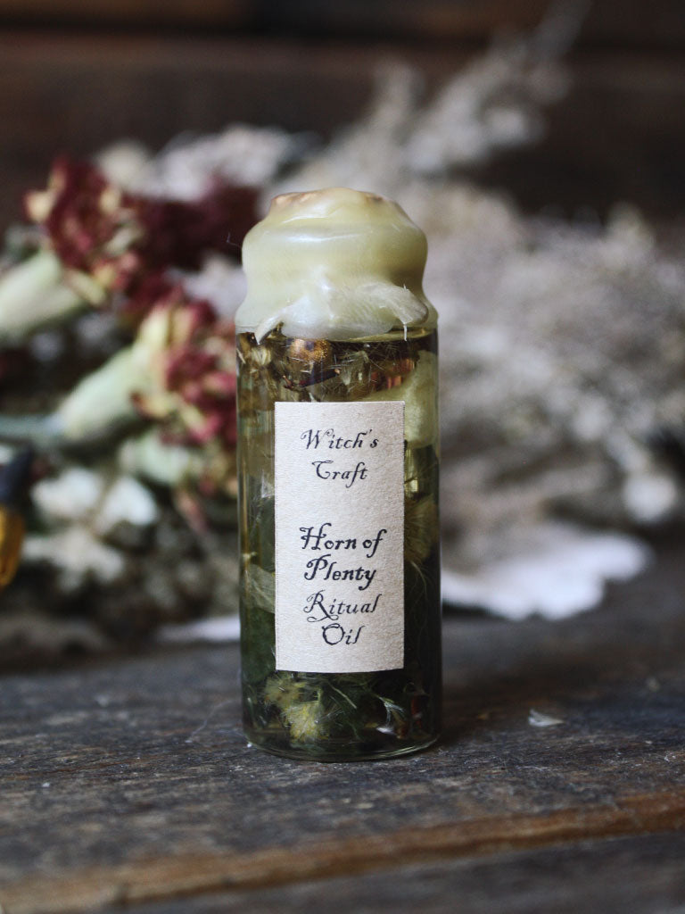 Witch's Craft Horn of Plenty Ritual Oil