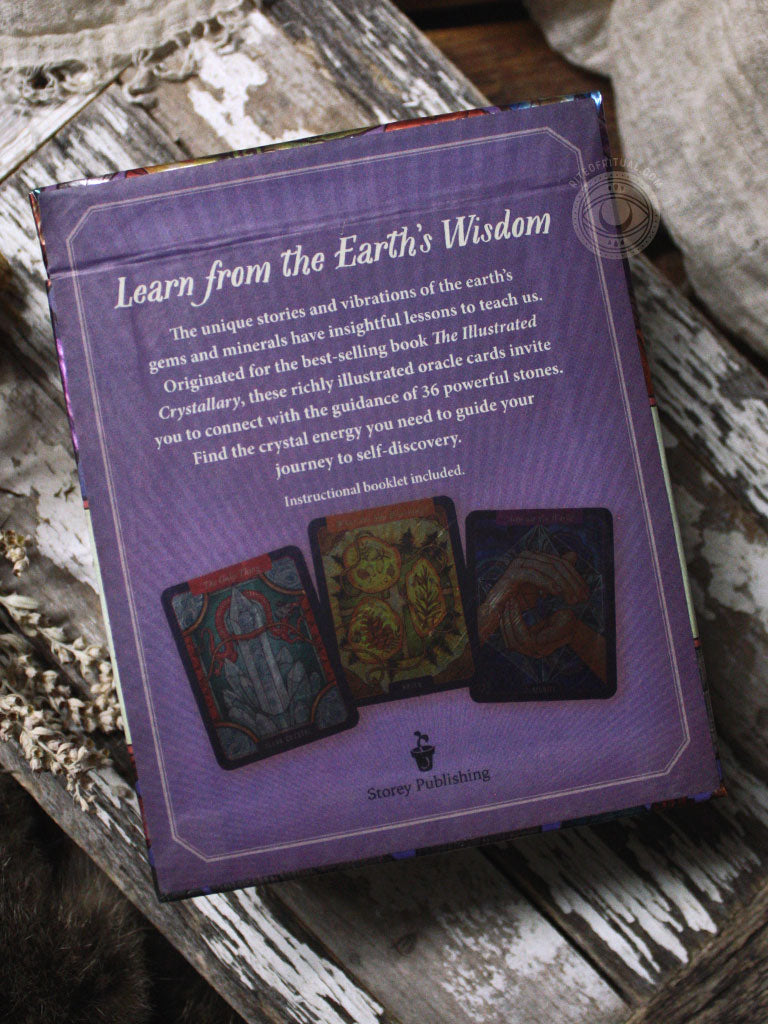 Illustrated Crystallary Oracle Card Deck - Rite of Ritual Illustrated Crystallary Oracle Card Deck - Rite of Ritual