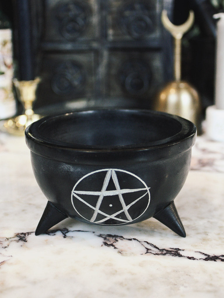 Pentacle Soapstone Bowl 2