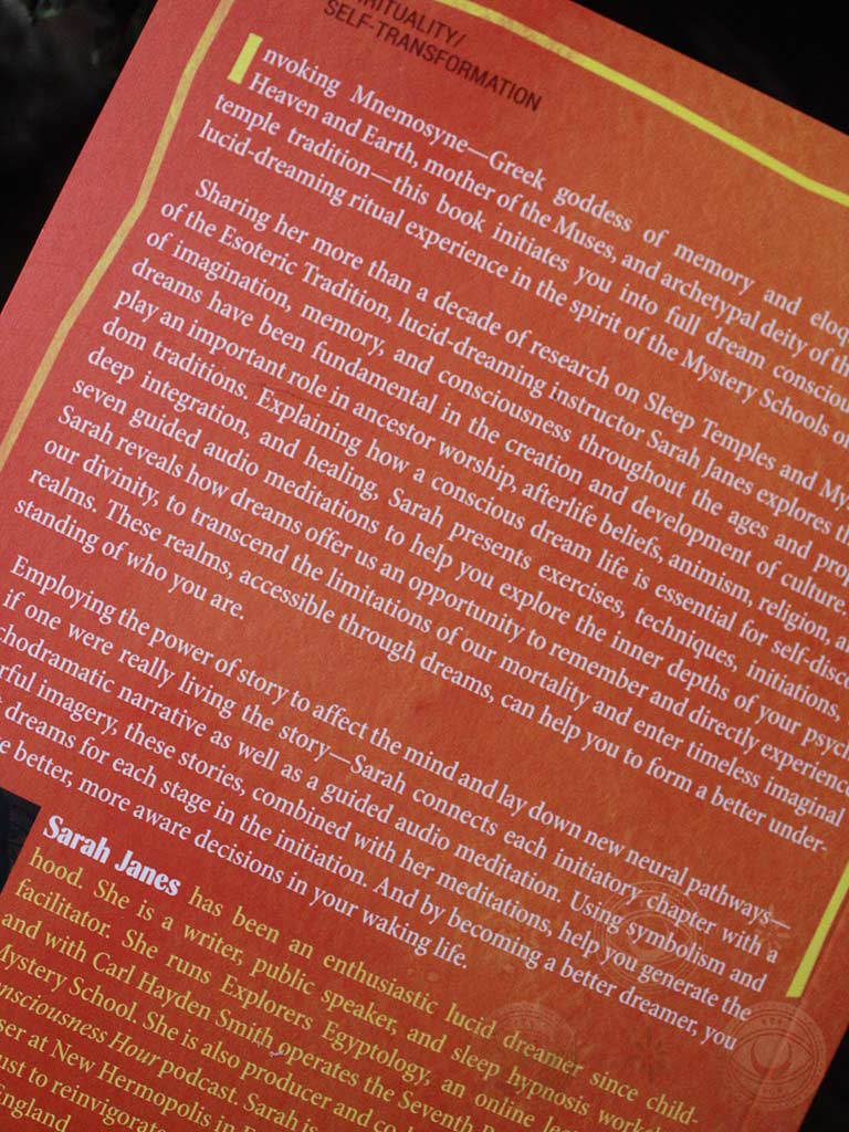 Initiation into Dream Mysteries