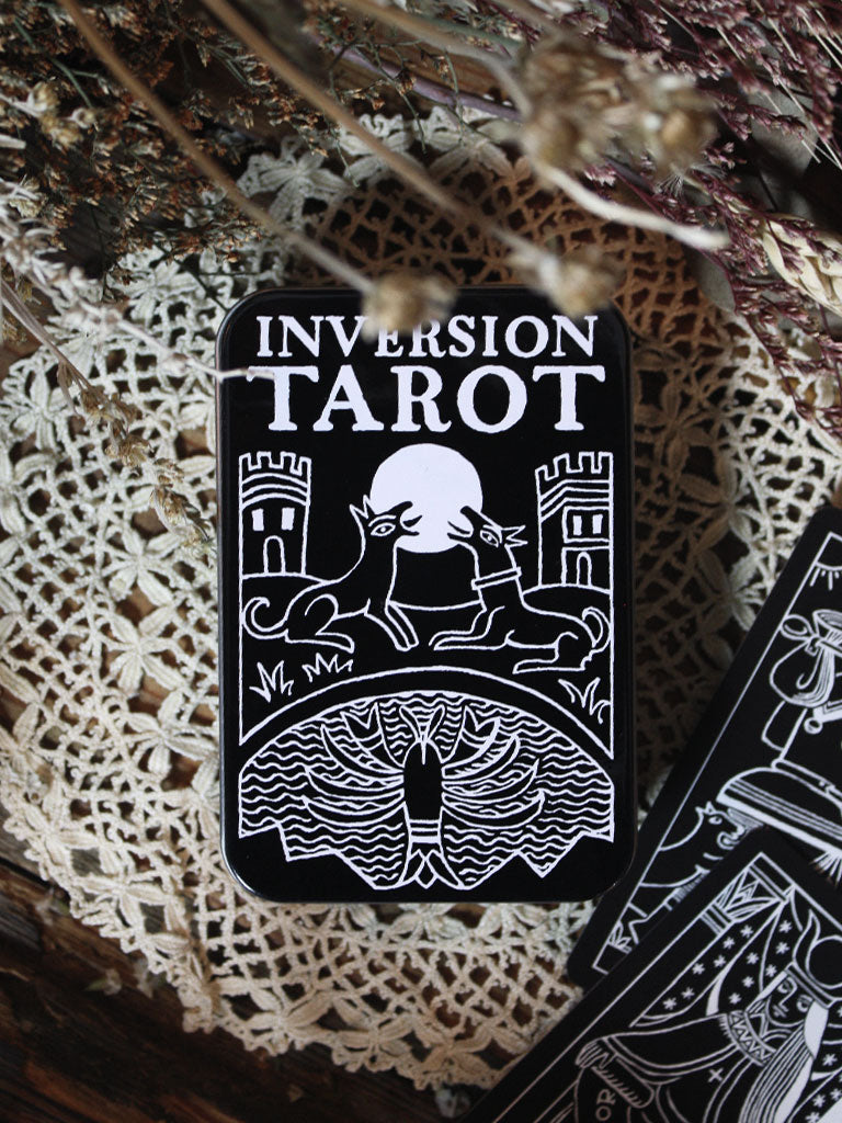 Inversion Tarot in a Tin