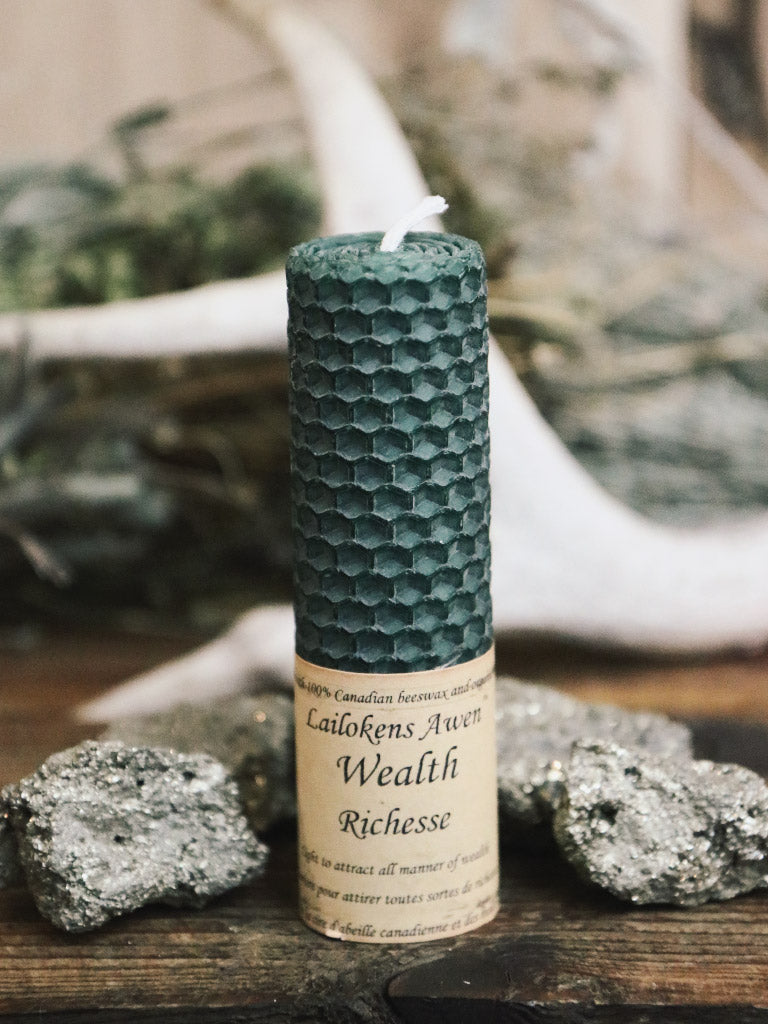 Wealth Spell Candle