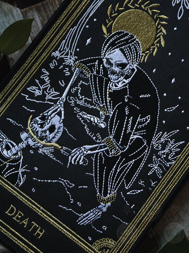 Large Embroidered Back Patch - Death