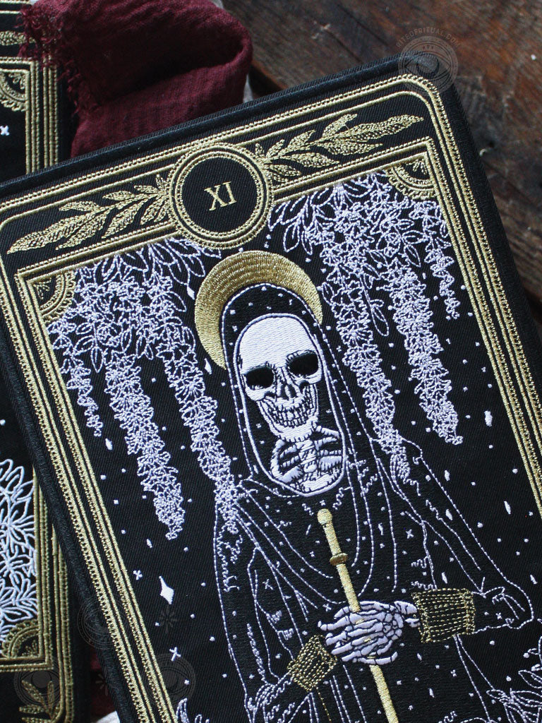 Large Embroidered Back Patch - Justice