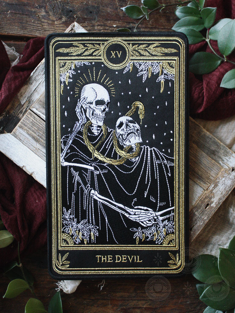 Large Embroidered Back Patch - The Devil