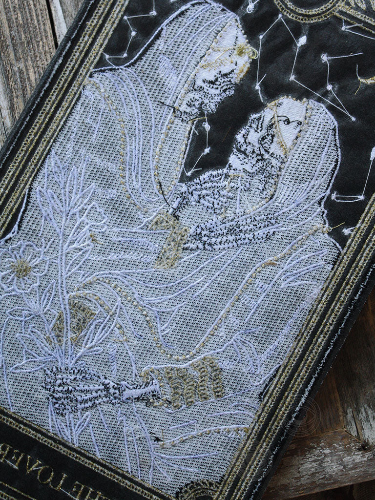 Large Embroidered Back Patch - The Lovers