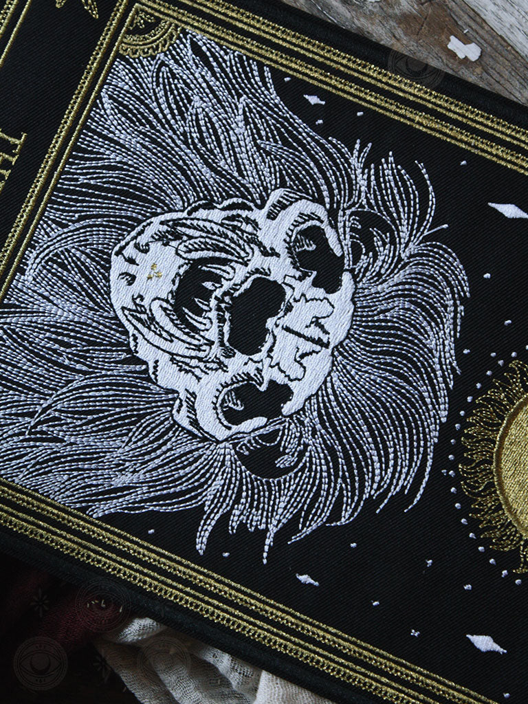 Large Embroidered Back Patch - The Sun