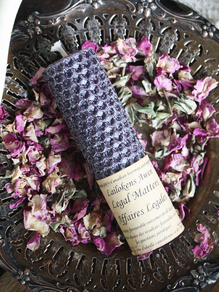 Legal Matters Spell Candle