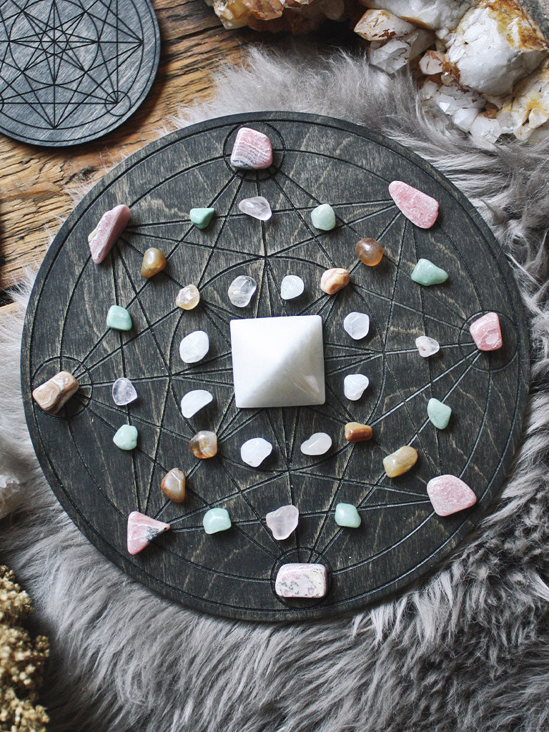 Magos Circle Manifesting Crystal Grids