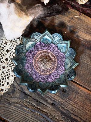 Mandala Incense Burner