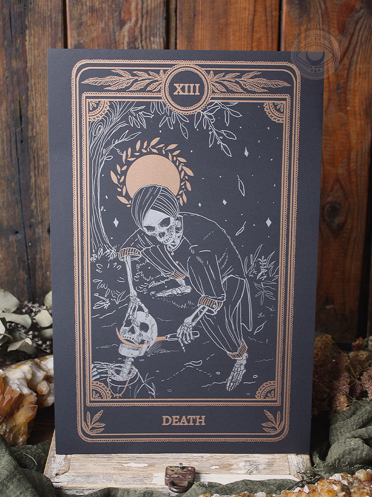 Marigold Tarot Print - Death