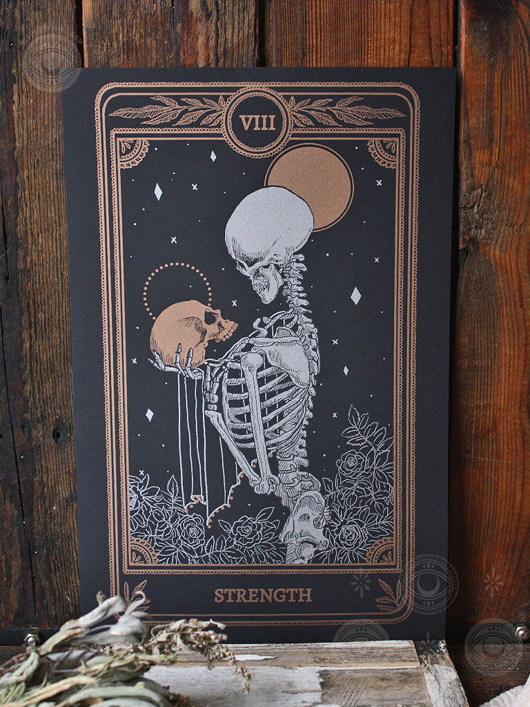 Marigold Tarot Print - Strength