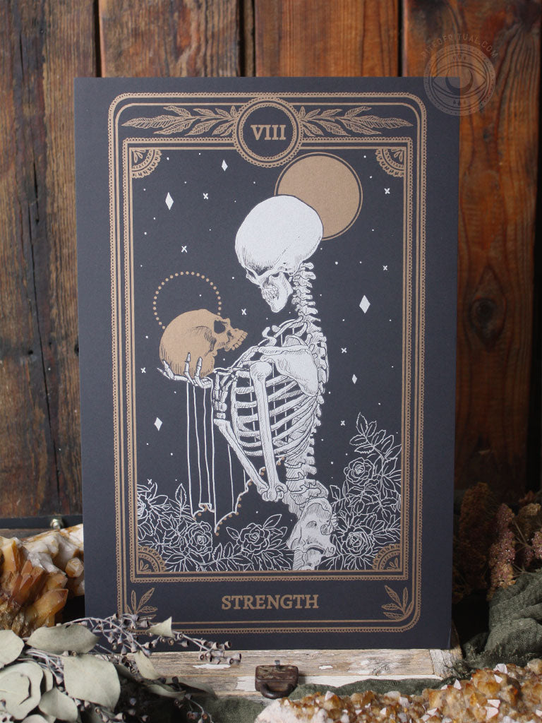 Marigold Tarot Print - Strength