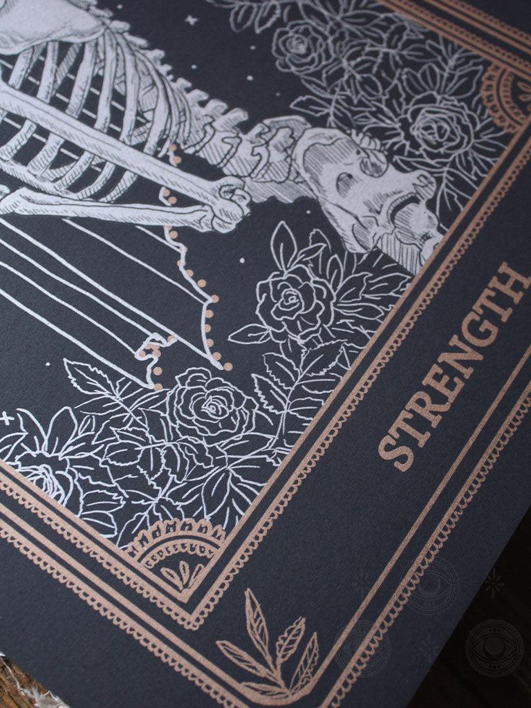 Marigold Tarot Print - Strength