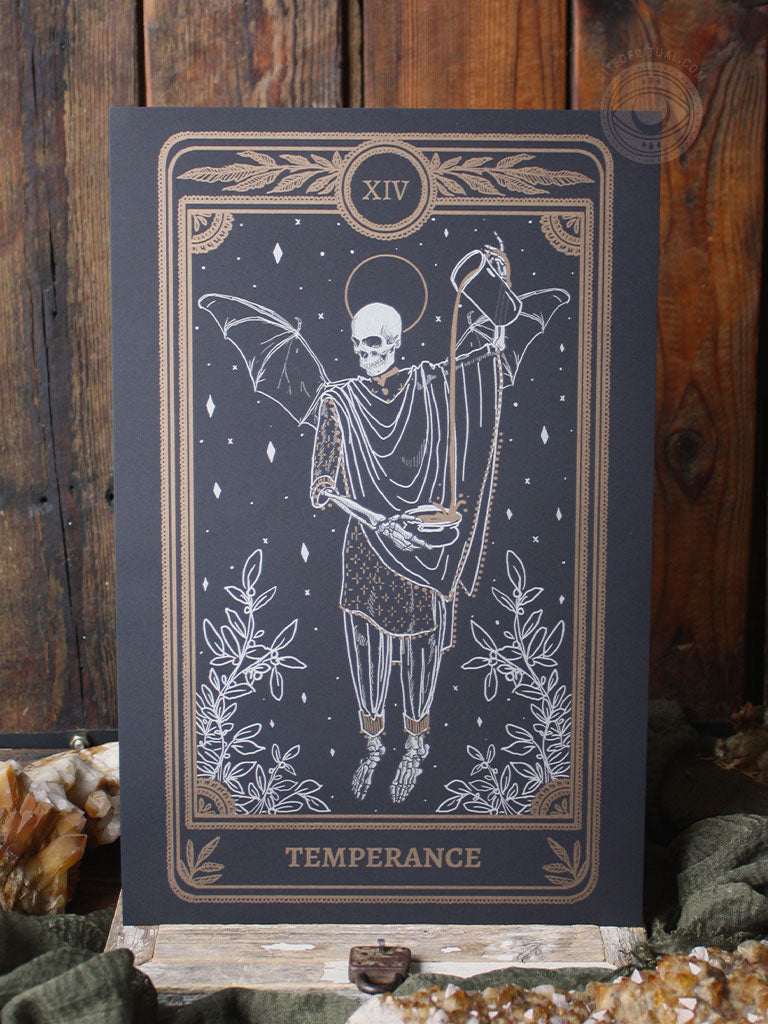 Marigold Tarot Print - Temperance