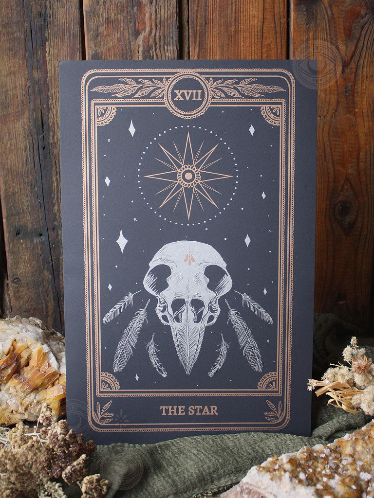 Marigold Tarot Print - The Star