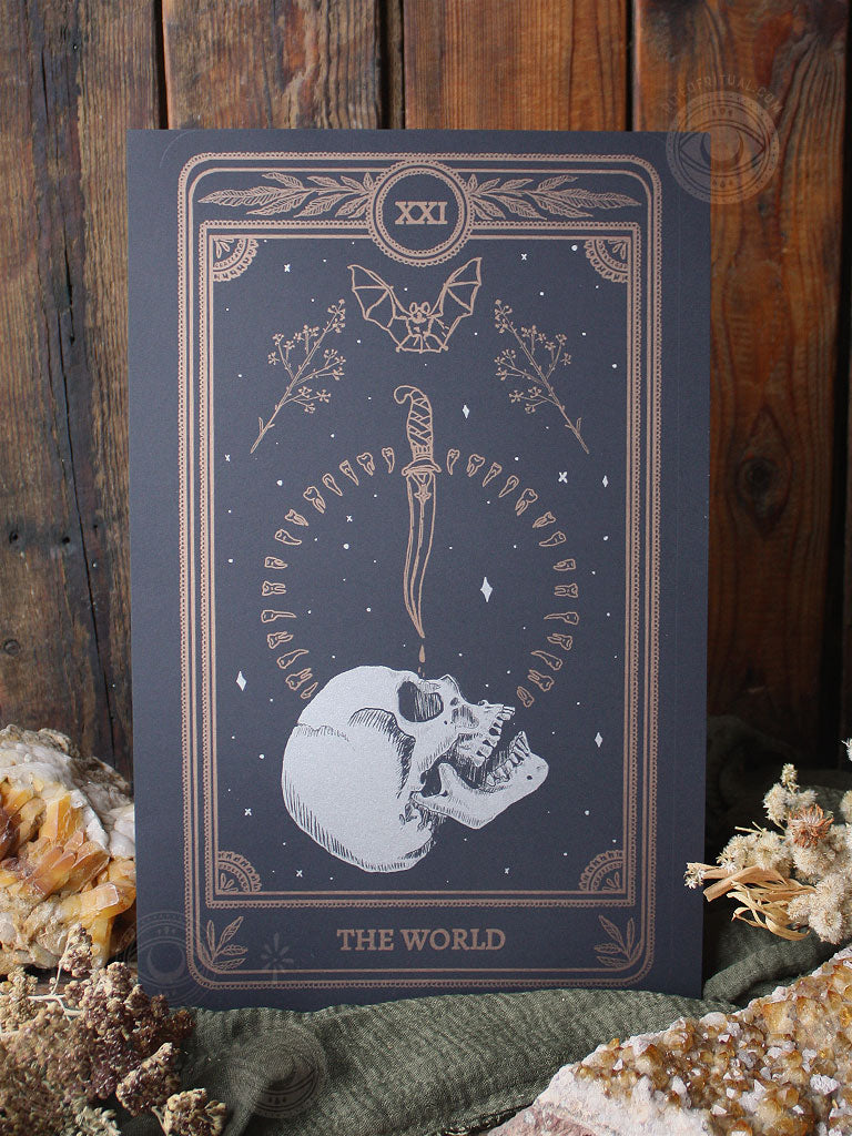 Marigold Tarot Print - The World